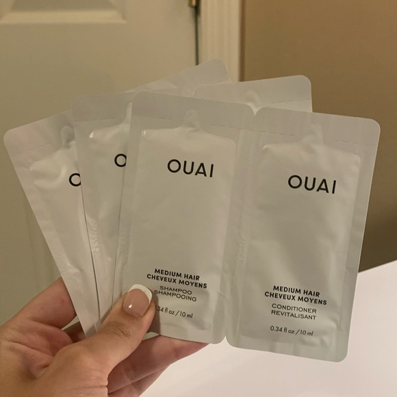 OUAI Hair New Set Of 3 Ouai Shampoo Conditioner Packets Poshmark